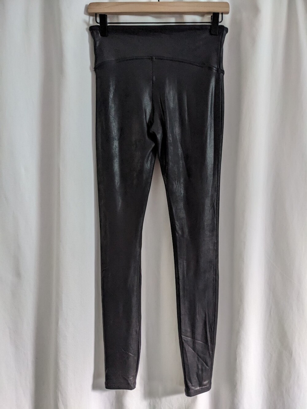 Spanx Faux Leather Leggings Black Medium